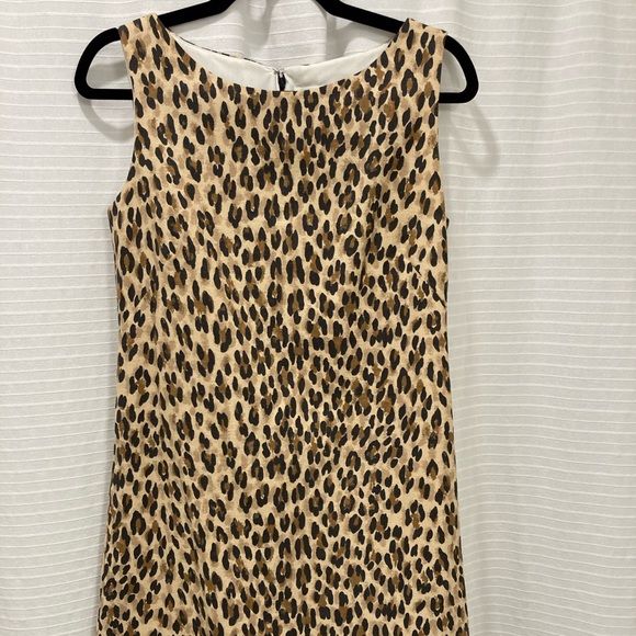 Leopard Sleeveless Dress - Size 8 - Picture 2 of 8